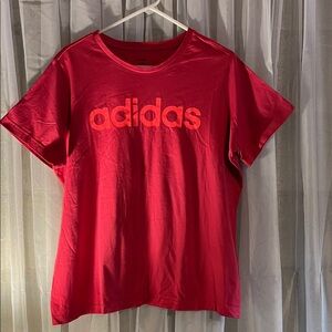 Adidas pink Tee